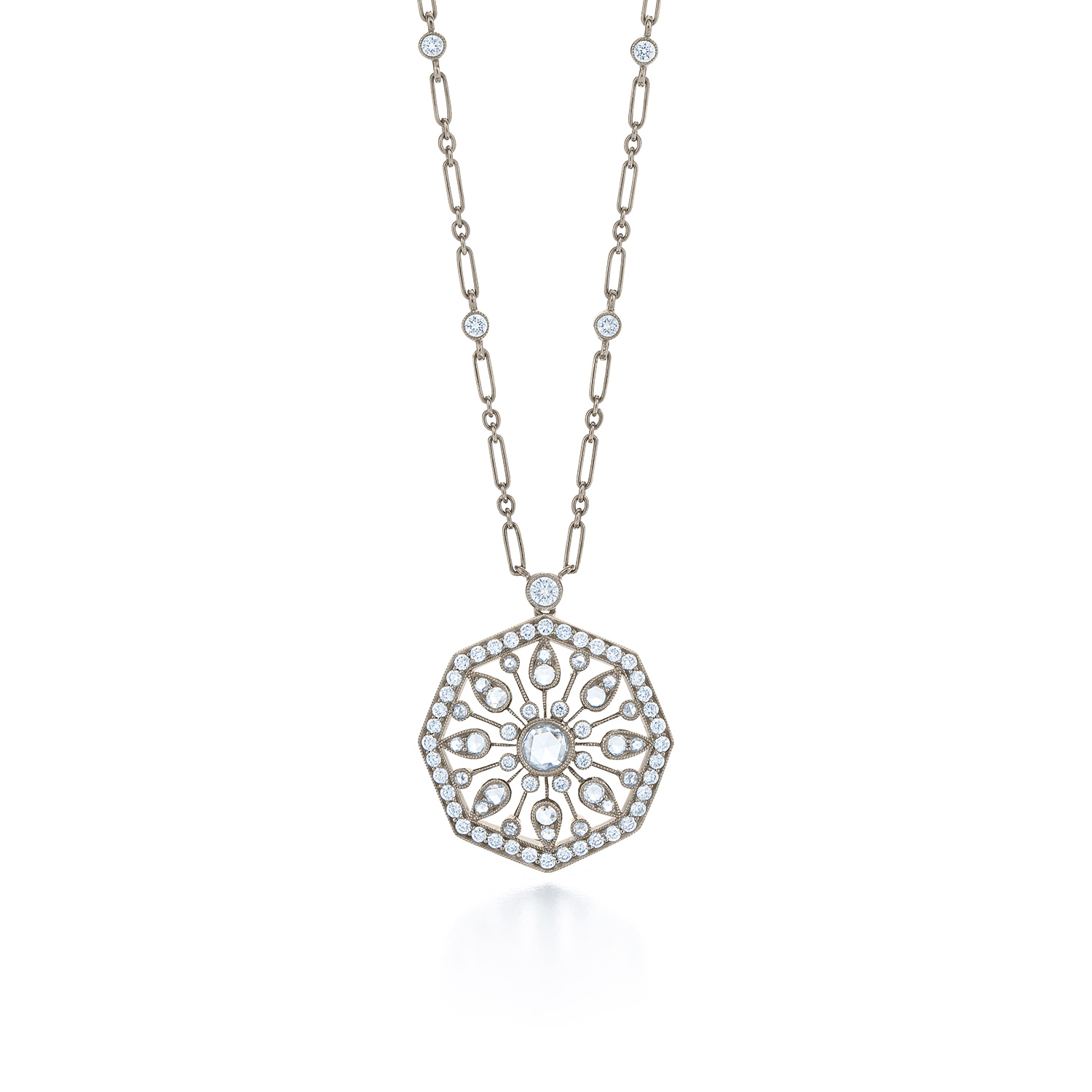 USED] HARRY WINSTON loop Full motif PEDPRPMEL4C necklace | jewelryのゆきざき -  J349926